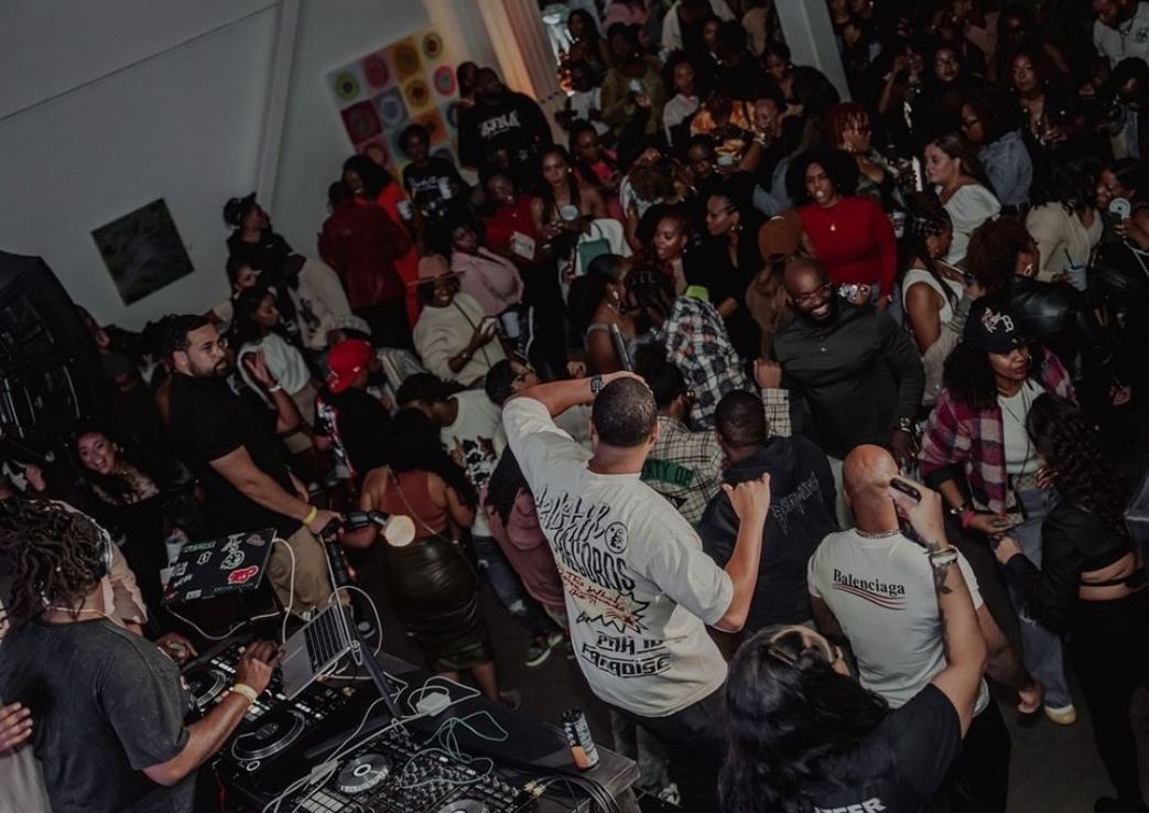 A packed art event in Boston — the kind of community gathering FrontStreet powers