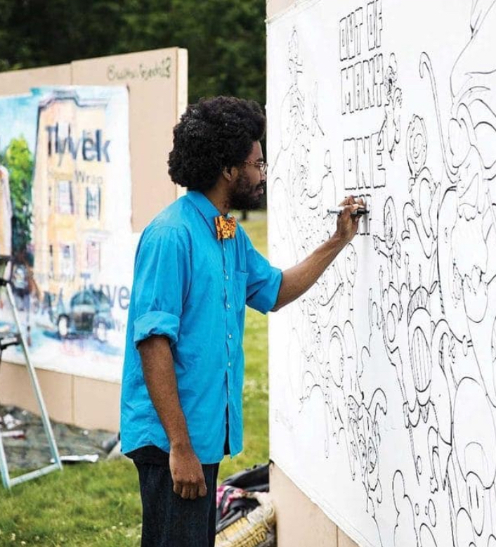 Michael Talbot — Boston artist and founding FrontStreet artist